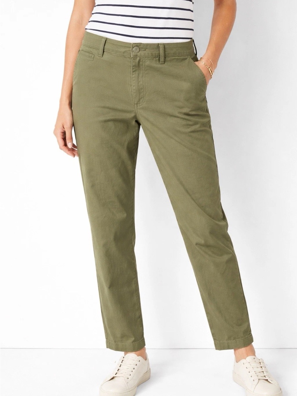 ZARA Studio Brown Dress Pants Women Size 42 Slim Fit